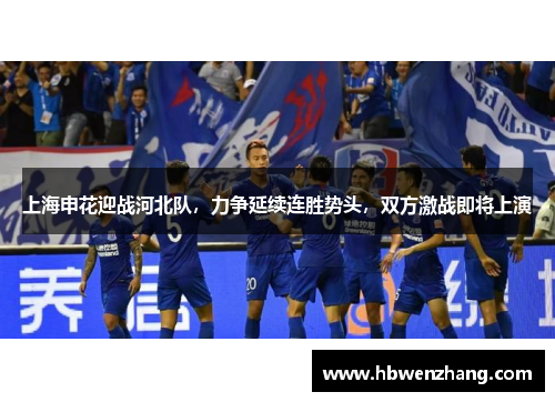 上海申花迎战河北队，力争延续连胜势头，双方激战即将上演